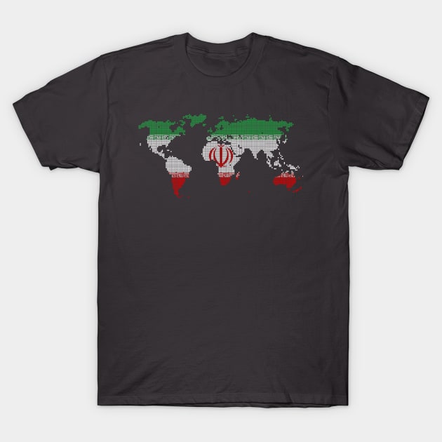 Iran T-Shirt by 1STunningArt